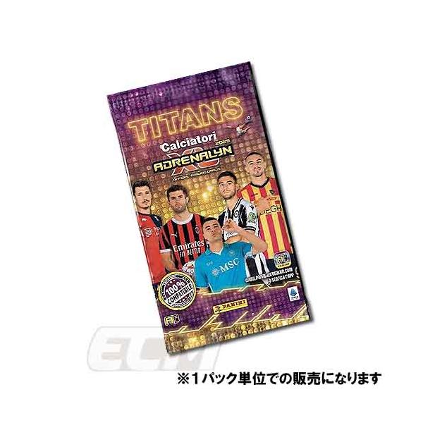 CAL20】【国内未発売】PANINI Adrenalyn XL TITANS 2025 イタリア