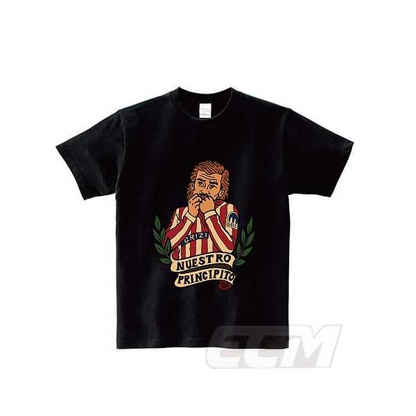 【予約ART01】GRI黒【コラボ】ECムンディアル x MORI ARTWORK "Nuestro Principito" Tシャツ ブラック【グリーズマン/フランス代表/アトレチコマドリード/デザ