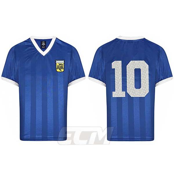 【SCD01】【国内未発売】ScoreDraw アルゼンチン代表 1986 W杯順々決勝 10番 アウェイ 復刻モデル【スコアドロウ/サッカー/ワールドカップ/ユニフォーム/Argen