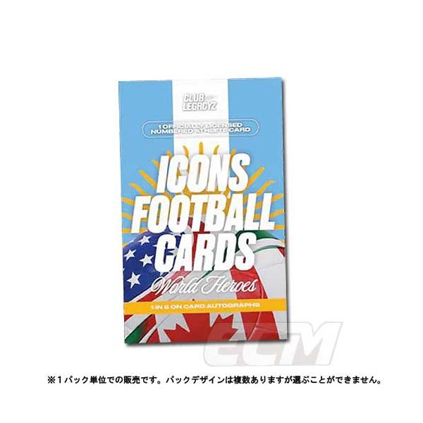 予約WUS01】Club Legacyz Icons 2026 Soccer 4TH Edition Hobby パック