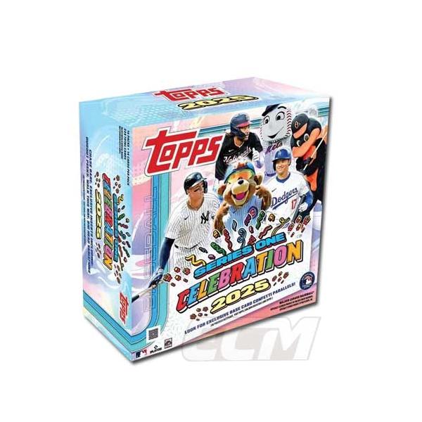 【予約MUS01】【MLBカード】2025 Topps Series 1 Baseball Celebration ベースボールカード メガボックス【メジャーリーグ/野球カード/ドジャース/大谷翔平/ジャ