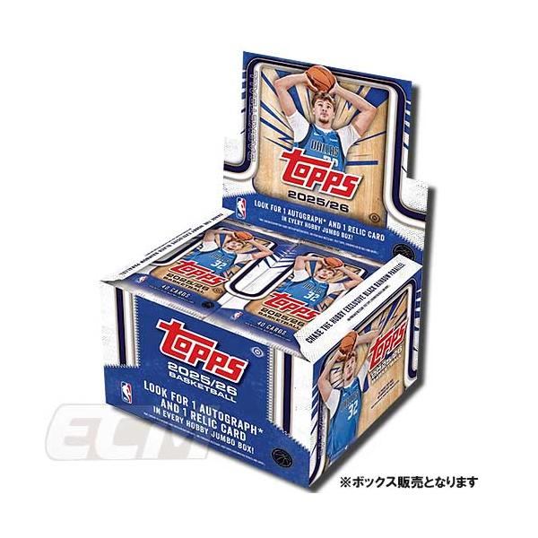 J版【NBA25】【オススメ】TOPPS NBA FLAGSHIP 25-26 JUMBO ボックス