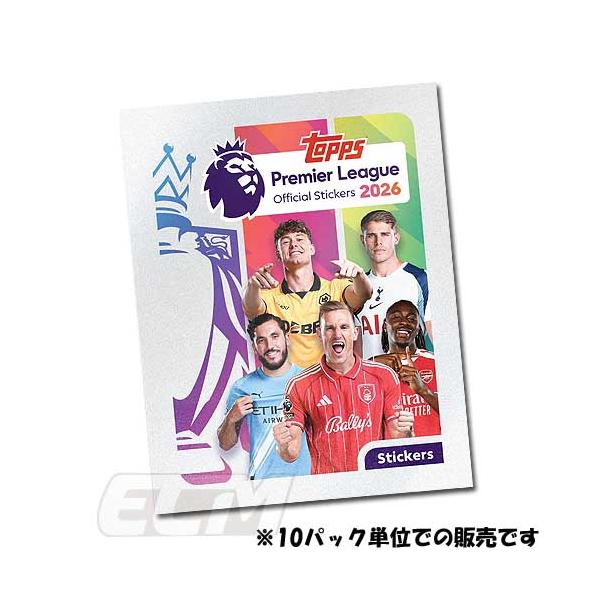 PRE22】【国内未発売】Topps プレミアリーグ 2026 オフィシャル