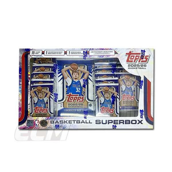 SB【予約NBA25】【オススメ】TOPPS NBA FLAGSHIP 25-26 SUPER BOX ボックス販売【BASKETBALL/トレカ/バスケカード/トレーディグカード】