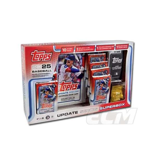 【予約MS01】SB【MLBカード】MLB 2025 TOPPS UPDATE SERIES SUPER BOX ベースボールカード ボックス販売【メジャーリーグ/野球カード/ドジャース/大谷翔平/ベー