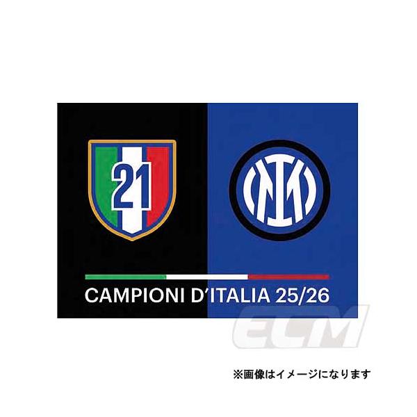 【INT20】【国内未発売】インテル 25-26シーズン 優勝記念グッズ 記念フラッグ【セリエA/Inter/サッカー/ラウタロ/バレッラ/スクデット】