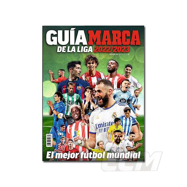 【ECM14】【国内未発売】Marca別冊 スペインリーグ他 欧州各国 22-23シーズン 選手名鑑 "Guia Marca de la LIGA"【リーガエスパニョーラ/FCバルセロナ/レアルマ