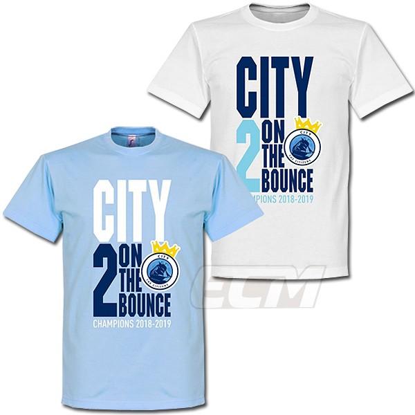 オススメ Sale Off 2bcre Take マンチェスターシティ City 2 On The Bounce Champions 優勝記念 ｔシャツ サッカー プレミアリーグ グアルディオラ監 イーシームンディアル 通販 Yahoo ショッピング