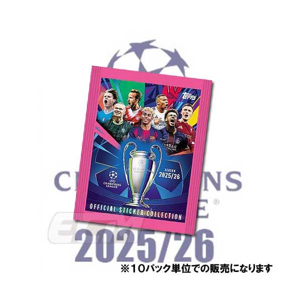 予約TOP07】【国内未発売】TOPPS UEFA チャンピオンズリーグ 25-26