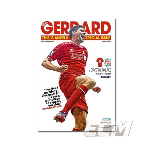 国内未発売 ジェラード ホームラストマッチ プログラム リバプールvsクリスタルパレス サッカー Liverpool Gerrard プレミアリーグ ネコポス対応可能 Pro11 イーシームンディアル 通販 Yahoo ショッピング
