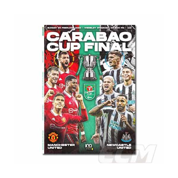 PRO11】【国内未発売】2023 CARABAO CUP 決勝プログラム マンチェスッ