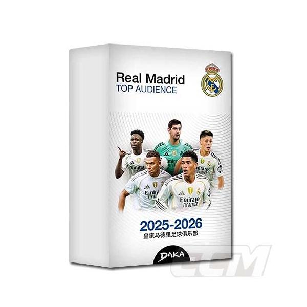 【予約DAK01】【国内未発売】DAKA レアルマドリード 25-26 Top Audience チームカードセット シリーズ2【トレーディングカード/サッカー/Real Madrid/スペインリ
