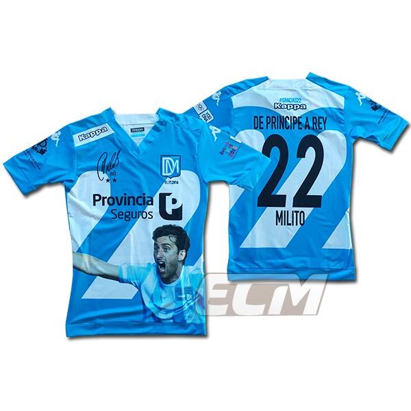 【国内未発売】ラシン Ｄ．ミリート引退試合記念ユニフォーム ブルー【Milito/サッカー/Racing/アルゼンチンリーグ】825