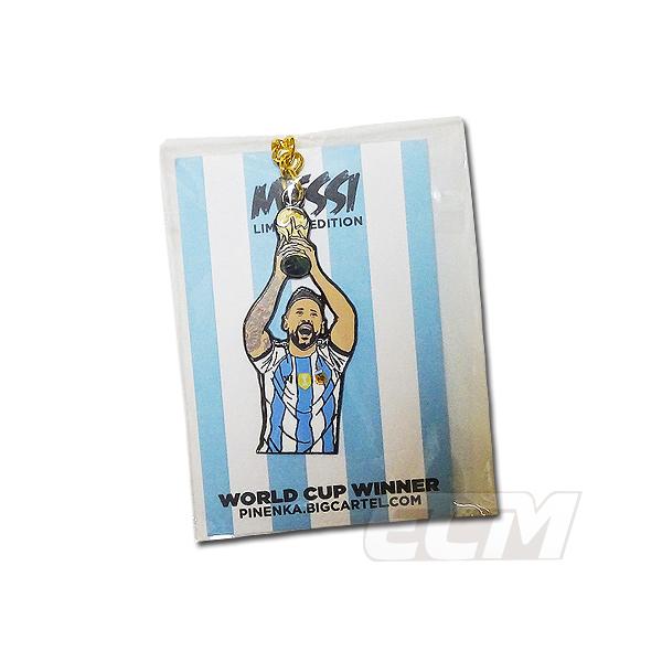 アルゼンチン サッカー協会 AFA ピンバッチ キーホルダー 非売品 国内未発売】PINENKA DESIGN MESSI WORLD CUP キーホルダー【サッカー