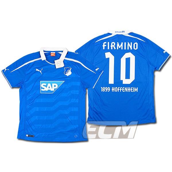 予約ECM32】TSG 1899ホッフェンハイム ホーム 半袖 10番 フィルミーノ