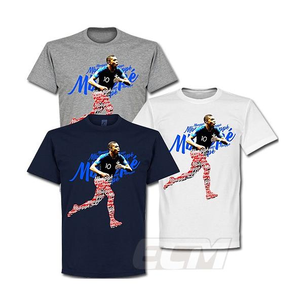 【予約RET06】【国内未発売】RE-TAKE ムバッペ スクリプトＴシャツ【サッカー/フランスリーグ/Mbappe/PSG/エムパベ】ネコポス対応可能