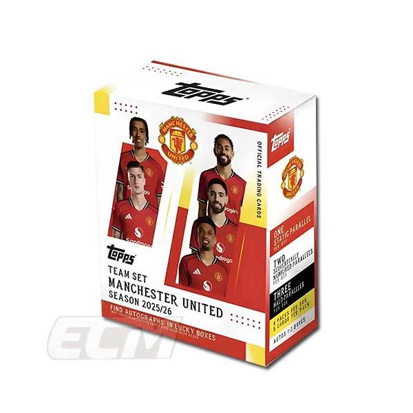 【予約TOP03】【国内未発売】Topps マンチェスターUTD 25-26 チームカードセット【トレーディングカード/サッカー/Manchester City/プレミアリーグ/Ｂフェルナン