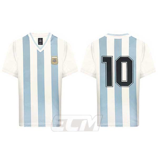【SCD01】【国内未発売】ScoreDraw アルゼンチン代表 1990 W杯決勝 10番 ホーム 復刻モデル【スコアドロウ/サッカー/ワールドカップ/ユニフォーム/Argentina/メ