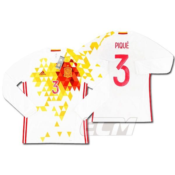 予約ecm32 国内未発売 Sale スペイン代表 アウェイ 長袖 13番 ピケ プレイヤーズモデル 16 17 サッカー ワールドカップ Pique ユニフォーム イーシームンディアル 通販 Yahoo ショッピング