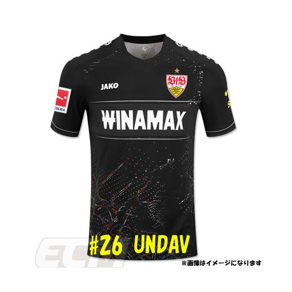 【予約JAK22】【国内未発売】VfBシュトゥットガルト サード 半袖 26番 ウンダフ【サッカー/ブンデスリーガ/24-25/JAKO/ユニフォーム/Stuttgart】
