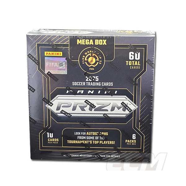 【MB】【予約WUS01】Panini Prizm FIFA Club World Cup 2025 Mega Box サッカーカード ボックス販売【サッカー/クラブワールドカップ/高級トレカ/パニーニ/トレ