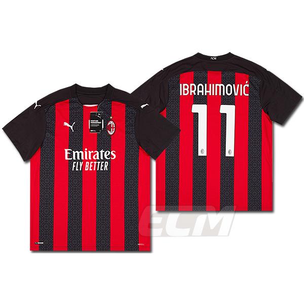 Ecm32 Acミラン ホーム 半袖 11番 イブラヒモビッチ 21 Acmilan サッカー セリエa ユニフォーム Ibrahimovic イーシームンディアル 通販 Yahoo ショッピング