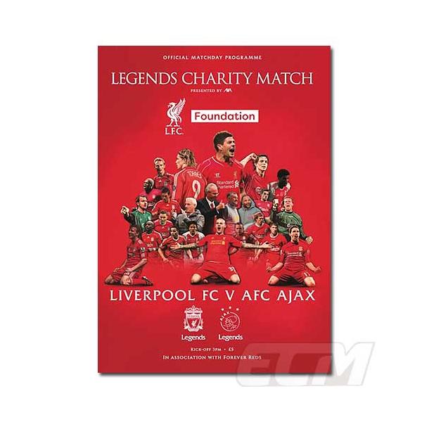 【PRO11】【国内未発売】リバプール vs アヤックス レジェンドマッチ 2024 プログラム【サッカー/Ajax/Liverpool/Programme/エリクソン】ネコポス発送可能