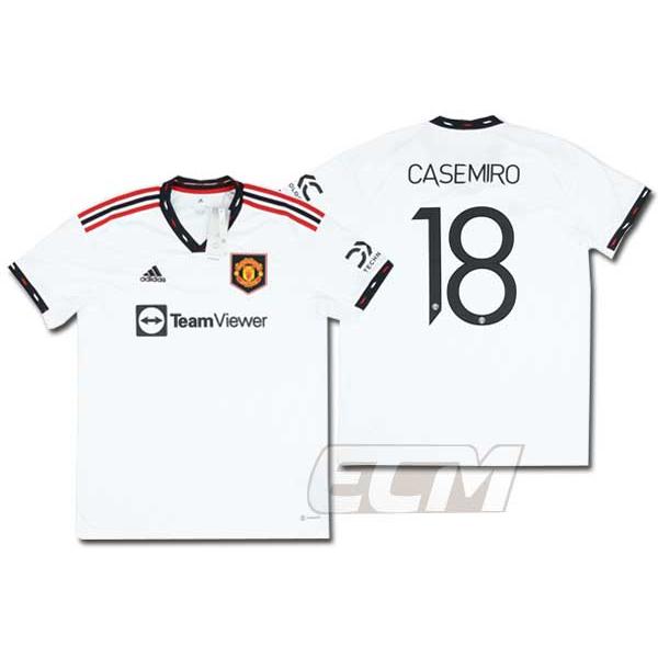 【予約ECM32】【国内未発売】マンチェスターユナイテッド アウェイ カップ用モデル 半袖 18番 カゼミロ【22-23/Manchester United/サッカー/ユニフォーム】