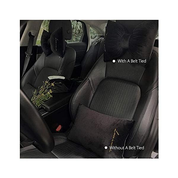 Umoraネックパッド クッション 車用 ネックピロー かわいい 2枚セット ブラウン Kpkec Com