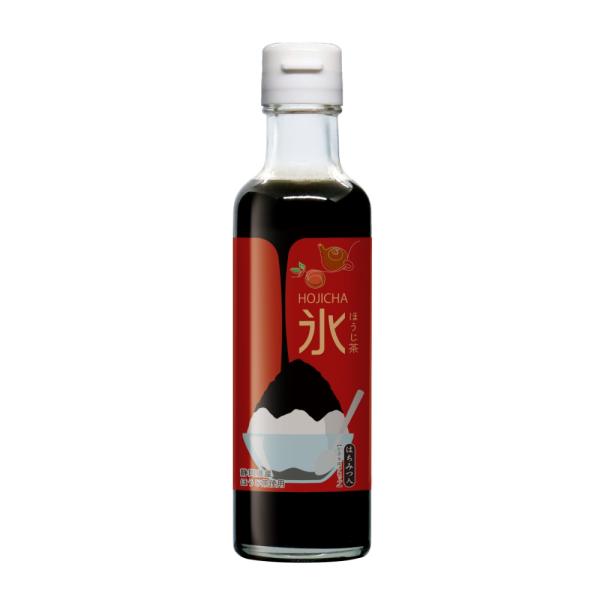 中村商店 かき氷用シロップ ほうじ茶 200ml×12本（1ケース） 瓶 業務用 かき氷 氷みつ フラッペ シロップ 送料無料