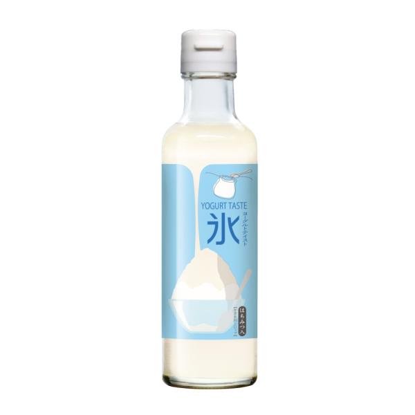 中村商店 かき氷用シロップ ヨーグルトテイスト 200ml×12本（1ケース） 瓶 業務用 かき氷 氷みつ フラッペ シロップ