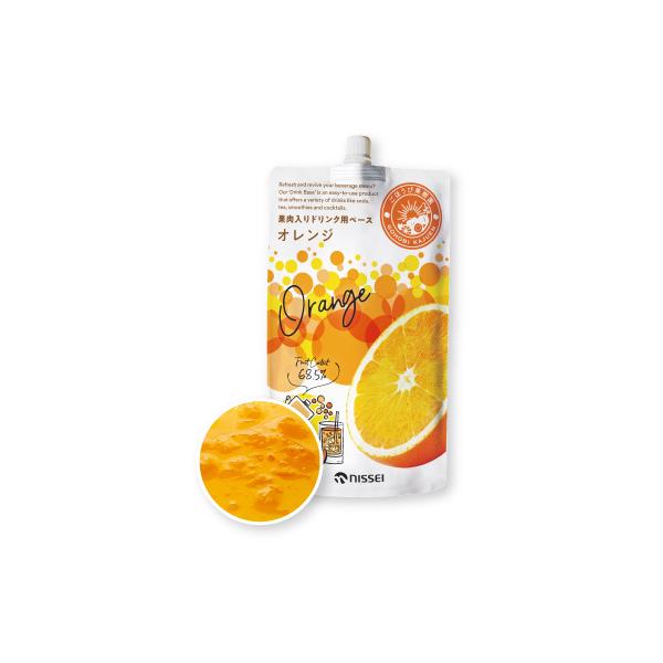 日世 ごほうび果樹園 オレンジ 500g×8袋 1ケース 業務用 ドリンク用