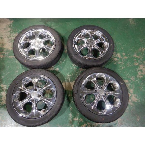 haru 品　　①18インチメッキアルミホイール　2本 Amazon | YOKO ALLOY(ヨーコー アロイ) SR10 アルミホイール