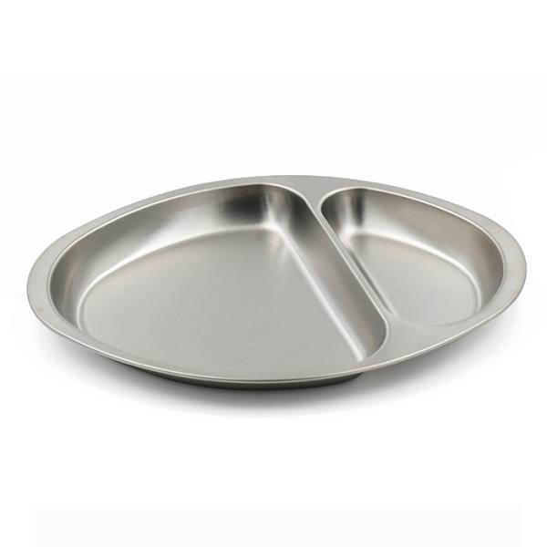 [Release date: May 21, 2025]ここがポイント！燕三条で製造された、ステンレススチールのランチプレートなので安心してお使い頂けます。高さ2.3cmの深型タイプなので、カレーや具沢山の料理にぴったりです。大きい仕切りに...