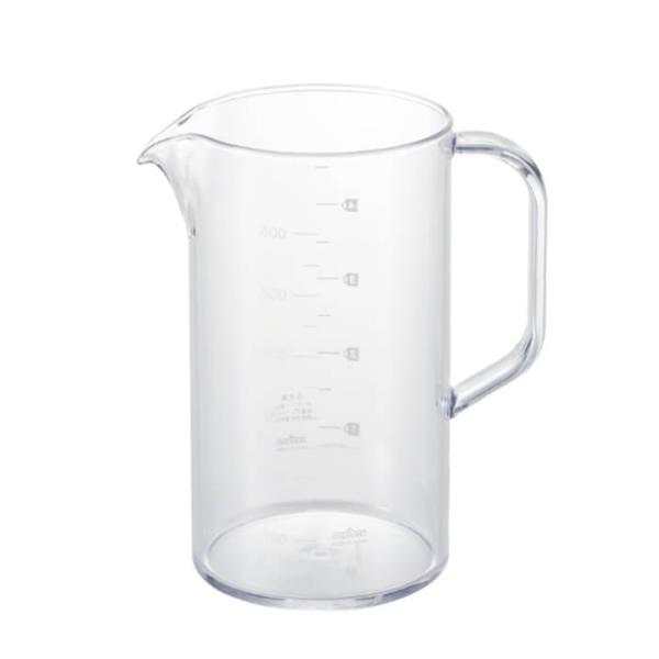 【ここがポイント！】 ガラスのように透明なのに割れない！丈夫なコーヒーサーバー「ストロン」のビーカータイプです。食器洗い乾燥機対応。【商品仕様】 ■サイズ：85×132×152mm本体口径80mm（注ぎ口を除く）■材質：トライタン　飽和ポリ...