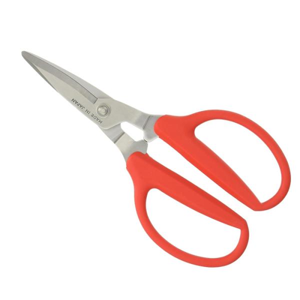鳥部製作所(Toribe Seisakusho) 作業はさみ ロープ・漁網用 レッド サイズ：全長18cm RG-180 ※メール便発送