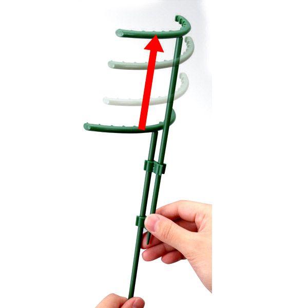 花のワンポイント支柱 新 花ささえ ジョイント付 2本組2セット Isi 216 17 村の鍛冶屋 通販 Yahoo ショッピング