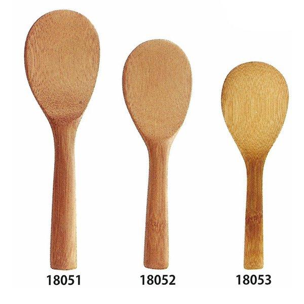 国産厳選天然竹本職仕上品　スス竹丸杓子　18051-18053　※メール便発送