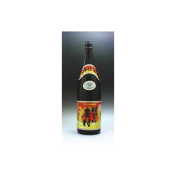明るい農村 赤芋 芋焼酎 25度 1.8L やさしい、芋の香りと味、ちょいフルーティー