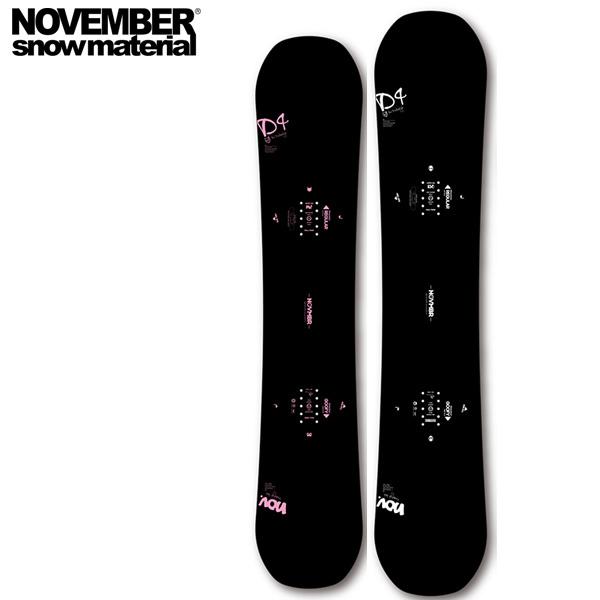 スノーボード 板 NOVEMBER ノーベンバー D4 ディーフォー 21-22モデル