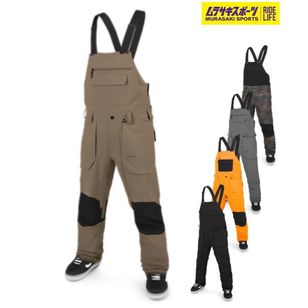 スノーボード VOLCOM ROAN BIB OVERALL G1352408 BLACK Roan Bib Overall - BLACK - Men - Volcom EU – Volcom Europe