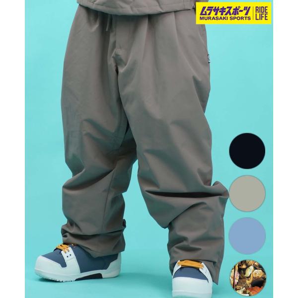 REPUBLIC リパブリック スノーボード ウェア パンツ ユニセックス PT WIDE EAZY 24-25モデル LL E9