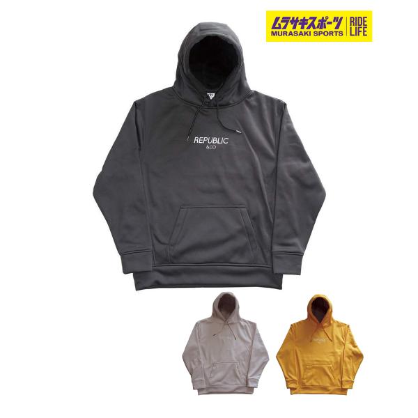爆買 スノーボード インナーウェア REPUBLIC リパブリック CLASSIC BONDING HOODIE パーカー 23-24モデル