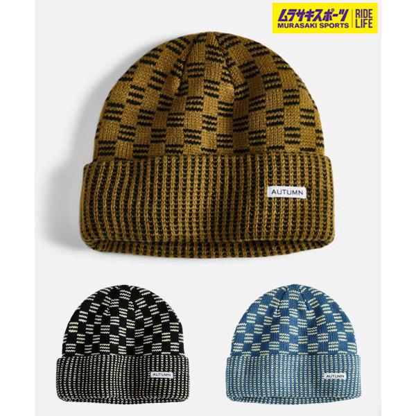 【AUTUMN】オータムのスノーボードビーニー寒冷な季節、冒険心をくすぐるAUTUMNのビーニー。スノーボードはもちろん、普段使いにも完璧にマッチ。シーンでおしゃれを楽しむための一着です。風や雪から守られながらも、都会の街の中に存在感を放ち...