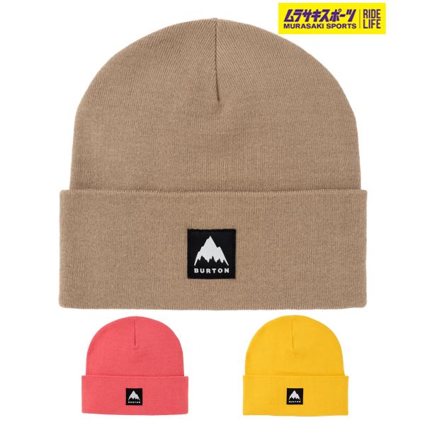 【BURTON】バートンのスノーボードビーニー登山の際には、Burton リサイクル カクタスバンチ トール ビーニーをお忘れなく。被らなくても、もしもの時に備えてポケットに忍ばせて。・ハイプロファイルフィットは、Burtonの中で1番長い...
