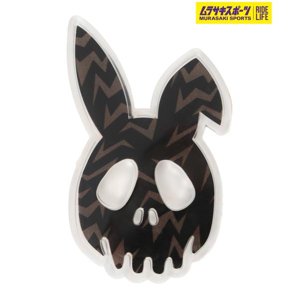 【DEATHLABEL】デスレーベルのデッキパット。ミニバニーモチーフのデザインがボードのワンポイントになります。滑りにくく、ボードの安定性を高めてくれるアイテム。貼り方やアレンジによってお洒落な印象を与えてくれます。≪商品詳細≫■サイズ目...