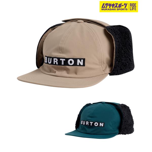 【BURTON】バートンのスノーボードキャップありきたりなルーズキャップとは大違い。Burton ランチラップ イヤーフラップ キャップがあれば、風が吹いても寒さを防ぎます。フラップを上げたり下げたり、天候に合わせて自由に調節できます。・ミ...