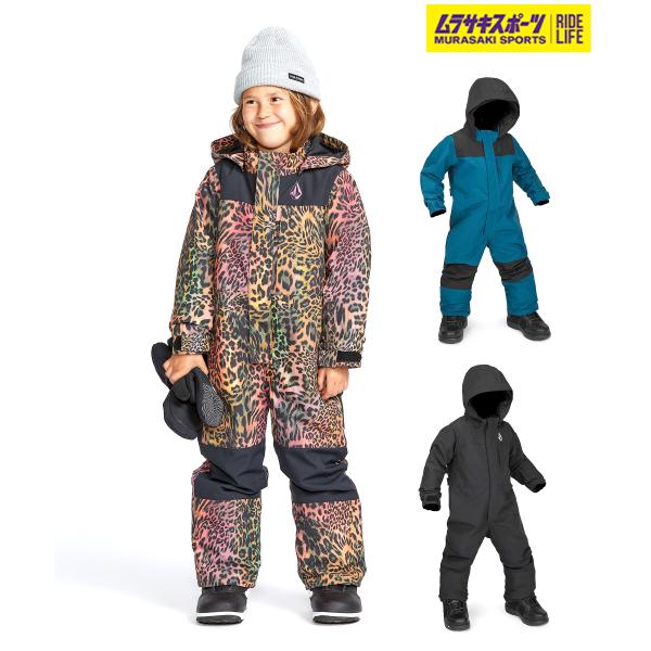 VOLCOM ボルコム スノーボード ウェア ワンピース キッズ OP TODDLER ONE PIECE 24-25モデル LL L27