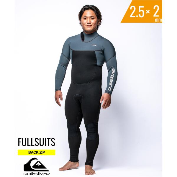 【Quik Silver】クイックシルバーのウェットスーツ■サイズ目安■【M】　身長±3cm：168cm 体重±3kg：57kg 首囲：35cm 上胸囲：88cm 腹囲：72cm 尻囲：84cm【L】 身長±3cm：172cm 体重±3kg...