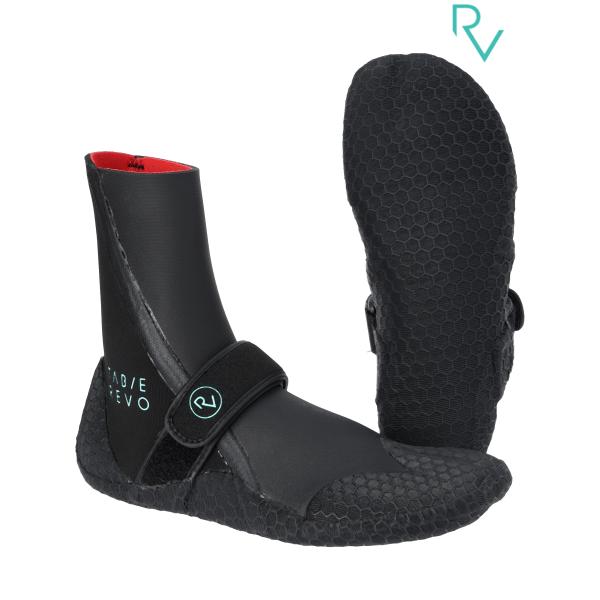 【TABIE REVO】タビーレボのブーツ。シンプルなベルト構造で足首、踵部もジャストフィット。従来のブーツに比べ軽量に仕上げたREVO定番のモデル。内側の素材には《HEAT EFFECT》ヒートエフェクトを使用。 遠赤外線+抗菌：遠赤外線...
